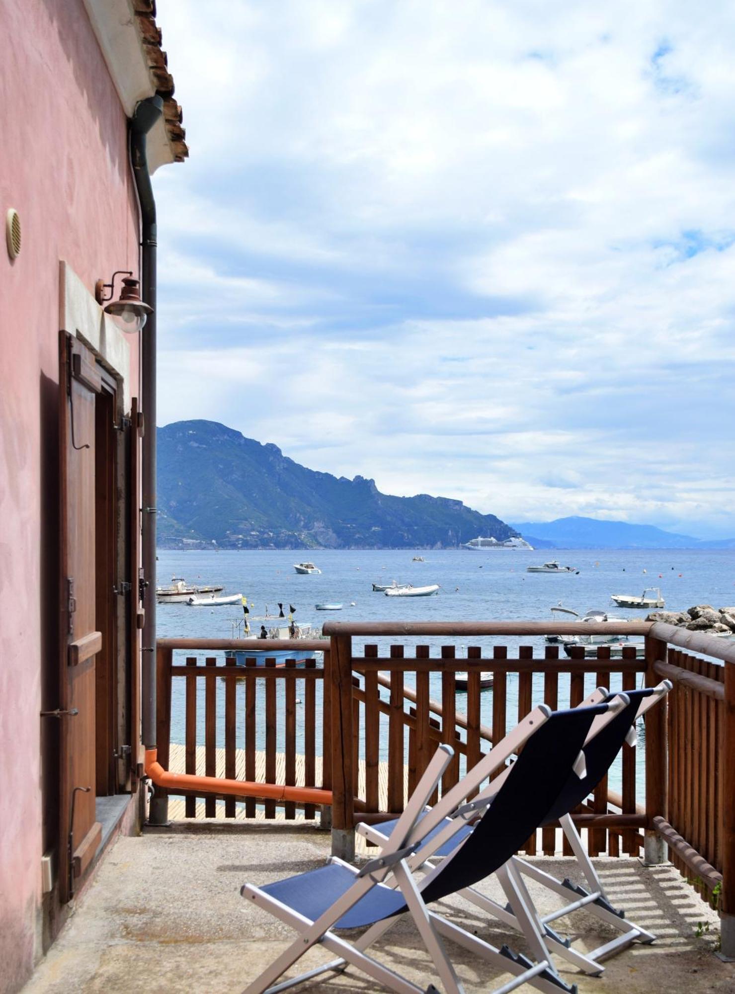 Casa Della Marina - Beach, Seaview, Wifi Conca dei Marini Luaran gambar